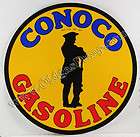 CONOCO GASOLINE 12 VINYL GAS & OIL PUMP DECAL DC 127  
