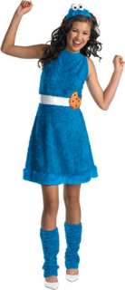 Child Size 14 16 Tween Girls Cookie Monster Costume   S  