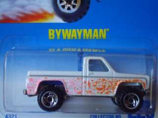 Hot Wheels Blue Card Bywayman Pickup Truck white #220  