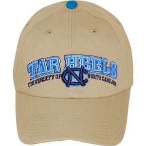  North Carolina Tar Heels Adjustable Khaki Dinger Hat 
