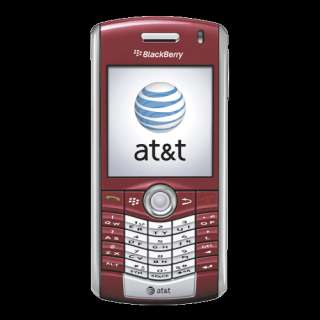 BlackBerry Pearl 8110 Red (AT&T) Bluetooth Smartphone W/Push To Talk 