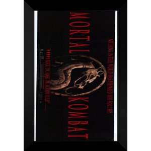  Mortal Kombat 27x40 FRAMED Movie Poster   Style C 1995 