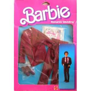  Barbie Romantic Wedding Fashions   Groom Suit Set   1986 