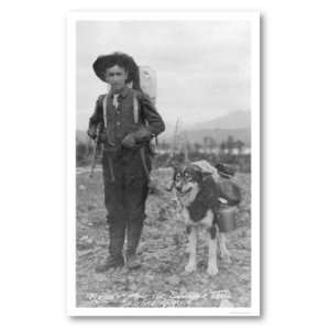  Prospector Dog Seward, Alaska 1904 Poster