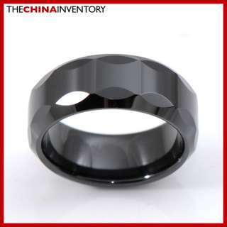   wedding band ring r3804 material ceramic measurement 8mm w us size 7