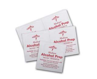 Box of 200 NEW Medline Alcohol Prep Pads, 2 Ply Antiseptic Wipes 70% 
