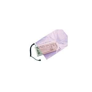  24 x 36 LDPE 0.002 Gauge Open Ended Pink Anti Static Flat 