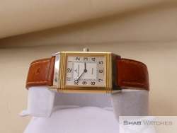 JAEGER   LECOULTER REVERSO GOLD 18K & STEEL CLASSIGUE 250.5.86 MENS 