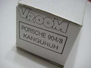 Vroom Pro Built Porsche 904/8 Kanguruh Spyder 143 NIB  
