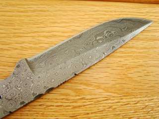  Knife Blank Knifemaking Rain Drop Finger Groove (25 13 B125)  