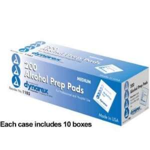  Alcohol Prep Pads Case Pack 2000   432847 Health 