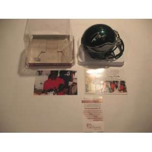  Jeremy Maclin Philadelphia Eagles Autographed Mini Helmet 