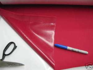 Fabric Self Adhesive Tackle Twill Red 251V  