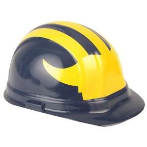  Wolverines Navy Blue Maize Professional Hard Hat