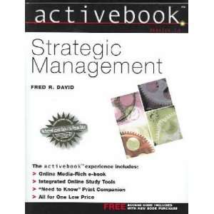 Strategic Management Fred R. David  Books