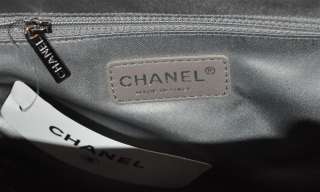 Authentic Chanel Silk Black Evening Pearl w/Chain Bag  