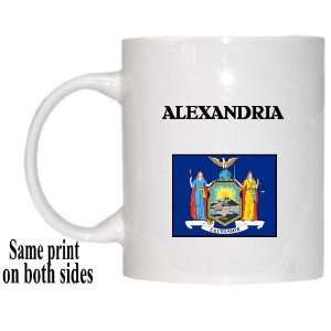  US State Flag   ALEXANDRIA, New York (NY) Mug Everything 
