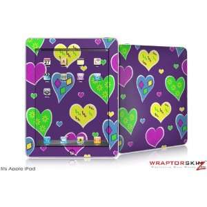  iPad Skin   Crazy Hearts by WraptorSkinz 
