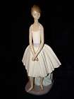 Vintage LLadro NAO 1983 Daisa Porcelain Young Lady With Stool