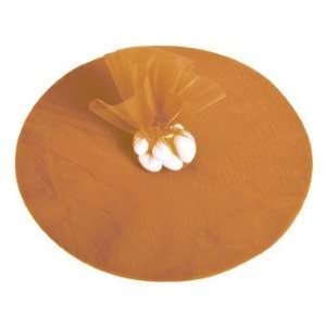 Orange Tulle Circles   Party Decorations & Gossamer, Pillows & Tulle