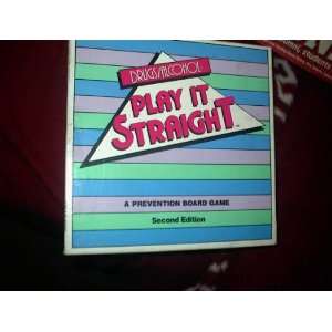  DRUGS/ALCOHOL PLAY IT STRAIGHT (1987) Toys & Games
