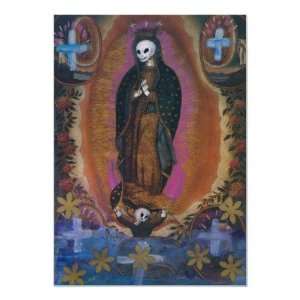  Blessed Virgin Mary   Day of the Dead Print