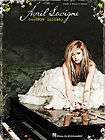 avril lavigne goodbye lullaby piano vocal gu itar songbook returns