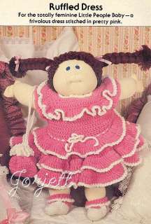 Crochet Clothing, soft sculpture doll crochet patterns  