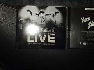 BLACK SABBATH LIVE HAMMERSMITH ODEON CD RHINO HANDMADE RARE PROMO COPY 