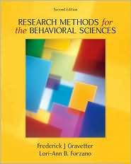   , (0534558119), Frederick J Gravetter, Textbooks   