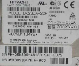 PCB Logic Board Hitachi DK23DA 20F A/A0G0 A/A 5K809 A00  