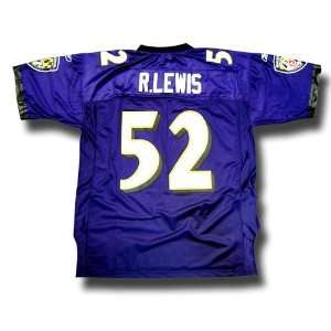 Ray Lewis Repli thentic NFL Stitched on Name and Number 
