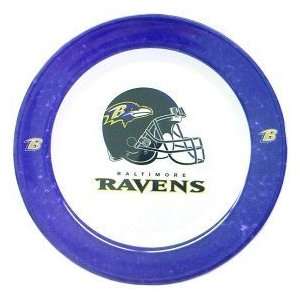  Baltimore Ravens NFL Dinner Plates (4 Pack) Sports 
