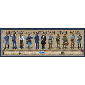  History of the American Civil War Poster by History 