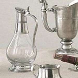   Italica Pewter Barware Water/Wine Decanter Accessory