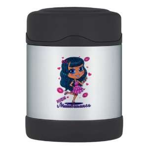  Thermos Food Jar High Maintenance Girl with Kisses 