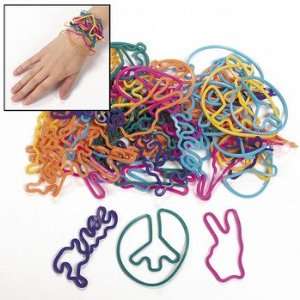  Peace Sign Fun Bands   Novelty Jewelry & Fun Bands 
