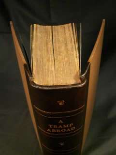 MARK TWAIN 1880 First Edition 1st State TRAMP ABROAD  
