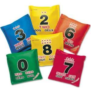 Set of Numbered Bean Bags   Lawn Games 