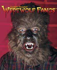 werewolf custom FOOTHILLS teeth fangs set costume L  