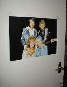 ABBA Super Group NEW Poster Black  