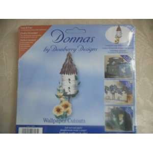  Donnas by Dewberry Designs Wallpaper Cutouts of Birdhouse 
