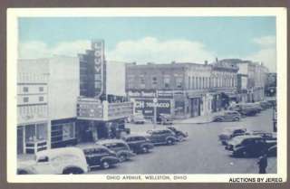 OHIO AVENUE, WELLSTON, OH, OHIO LOUVEE MOVIE THEATRE  