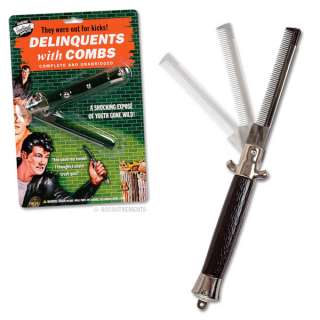 Switchblade Comb, Protect Your Do  