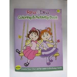  Rina & Dina coloring and activity book Toys & Games