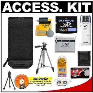  Olympus Carrying Case with 2GB Card + LI 50B Battery 