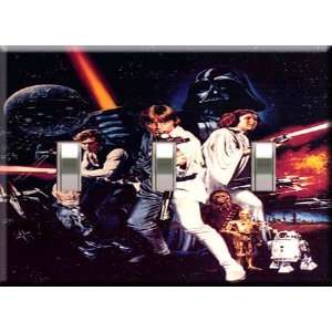  Star Wars #2 Decorative Triple Switchplate Cover