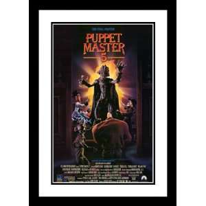 Puppet Master 5 20x26 Framed and Double Matted Movie Poster   Style A
