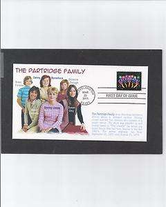   FAMILY SHIRLEY JONES DAVID CASSIDY SUSAN DEY FDC FIRST DAY COVER