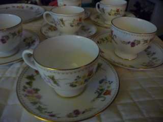 Wedgwood Mirabelle bone china England cup & saucer  